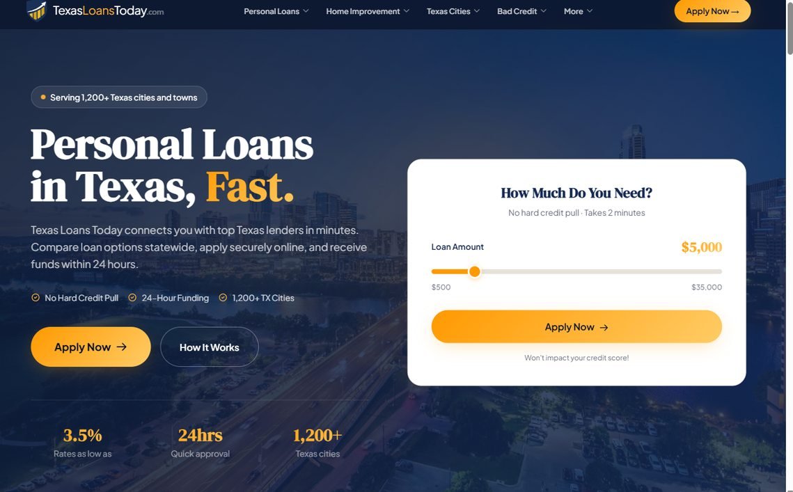 TexasLoansToday – texasloanstoday.com