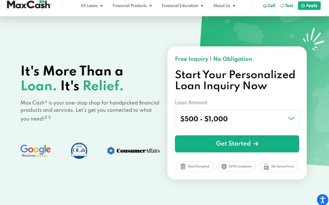 Max Cash – maxcash.com